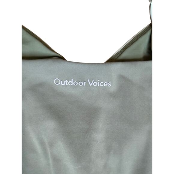 Outdoor Voices Superform Bodysuit Romper in Green Size Small - Picture 4 of 7